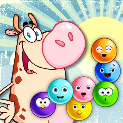 Cow Pop Bubble Meadow - FREE - Farm Country Bubbles Adventure iOS App