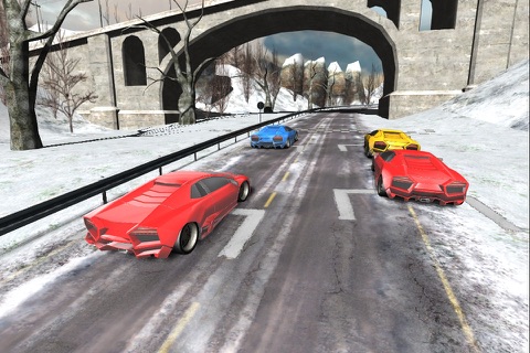 Car Racing Winter PRO screenshot 4