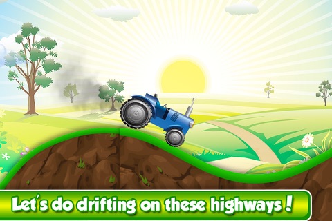 Turbo 4wd Xtreme Tractor Racing - Fun Hillbilly Kids Moto Stunts screenshot 3