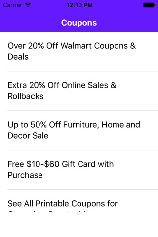 Coupons for Walmart Supermarket screenshot 2