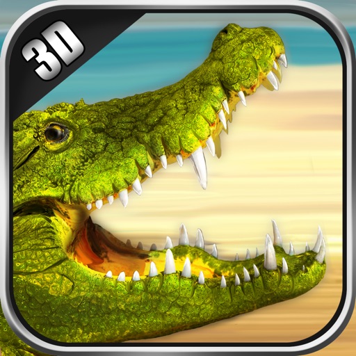 Angry Crocodile Simulator 3D - Swap Crocodile Attack Simulation Game icon