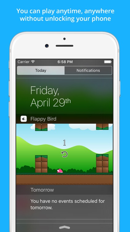 Clumsy Bird - The Trump Jumping And Switch Color Notification Widget Game