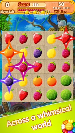 Stick Fruit Line: Match3 Free(圖3)-速報App