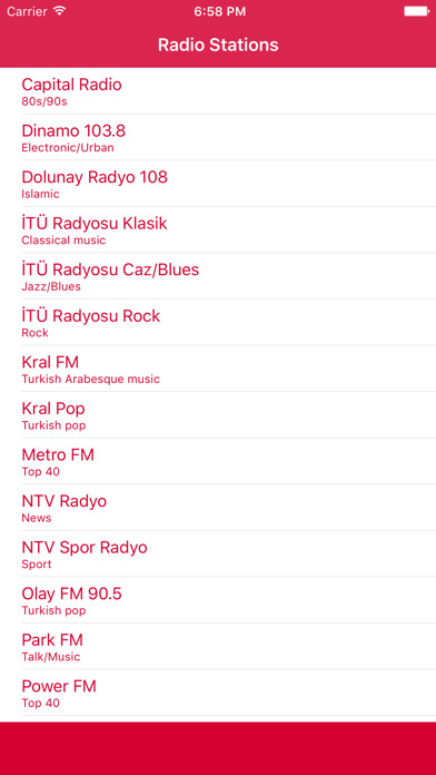 How to cancel & delete Radio Turkey FM - Streaming and listen to live Turkish online music and news show from iphone & ipad 1