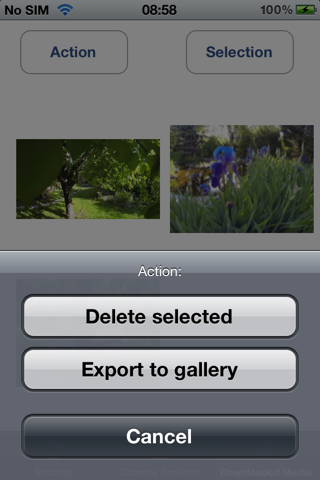 Photo and Video Browser for GoPro Hero Cameras (Wifi) screenshot 4