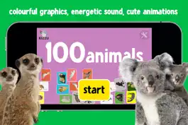 Game screenshot 100 Animal Words for Babies & Toddlers mod apk