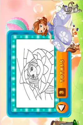 Game screenshot Принцесса Девушки Книжка-раскраска - Все в 1 милый Fairy Tail Draw, Paint и цвет игры HD For Good Kid apk