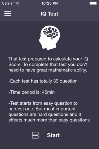 IQ Test - Intelligence Test screenshot 3