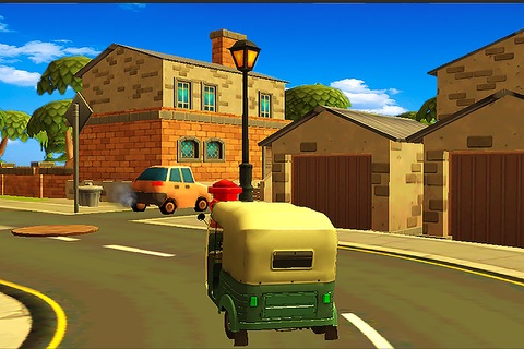 City Tuk Tuk Rickshaw : free simulation game screenshot 4