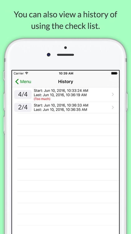Reusable Checklist screenshot-4