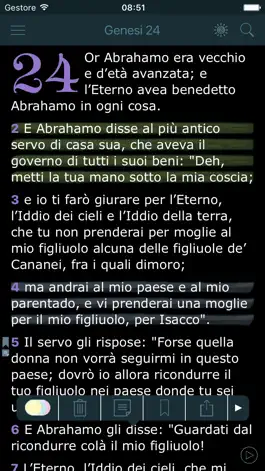 Game screenshot La Sacra Bibbia (Bible in Italian) apk