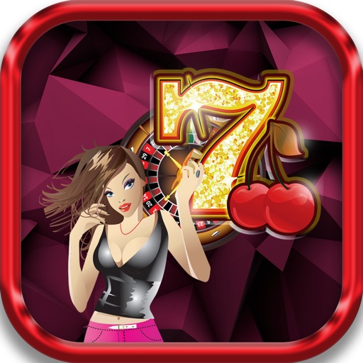 Slots 777 Purple Diamond Casino - Free Slot Machine Game icon