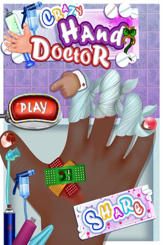 Crazy Hand Doctor Adventure screenshot 3