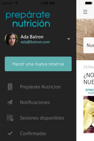 Prepárate Nutrición screenshot 4