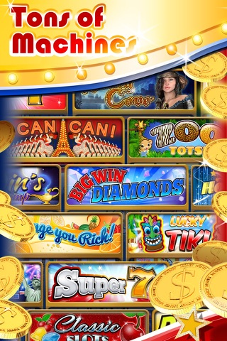 Slots: 3-Reel Slots Deluxe – All New, Real Vegas Casino Slot Machines screenshot 4