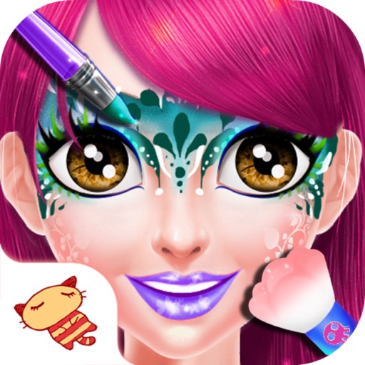 Crystal Princess Sugary Makeup - Dream Party/Colorful Beauty Salon Icon