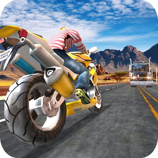 Highway Traffic Bike Escape 3D - Be a Bike Racer In This Motorcycle Game For FREE iOS App