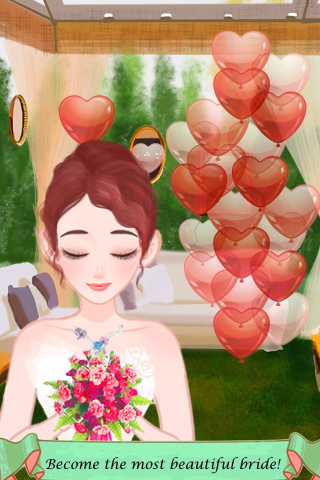 Wedding Salon - Bride Makeup and Dress Up Salon Girls Game screenshot 2