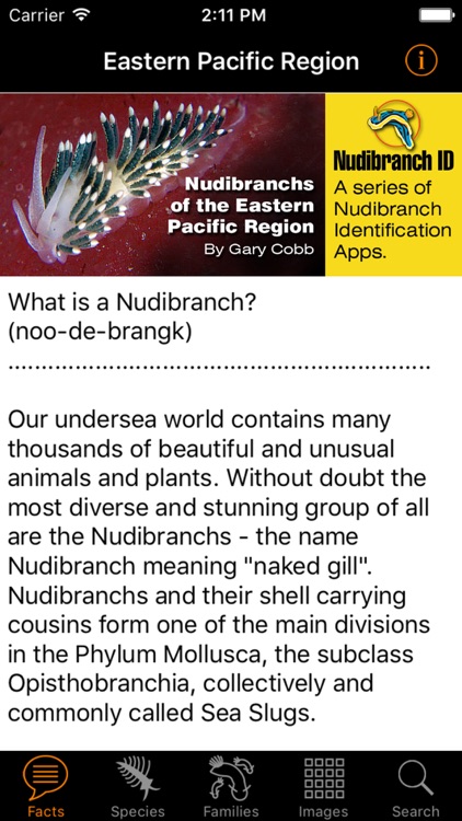 Nudibranch ID Eastern Pacific