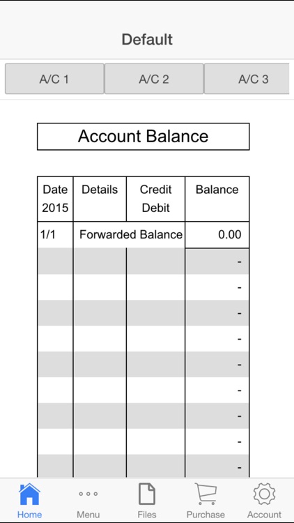 Account Balance