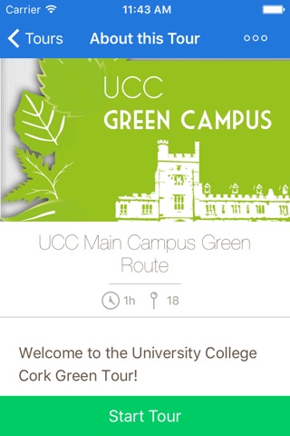 UCC Green Campus Tours screenshot 2