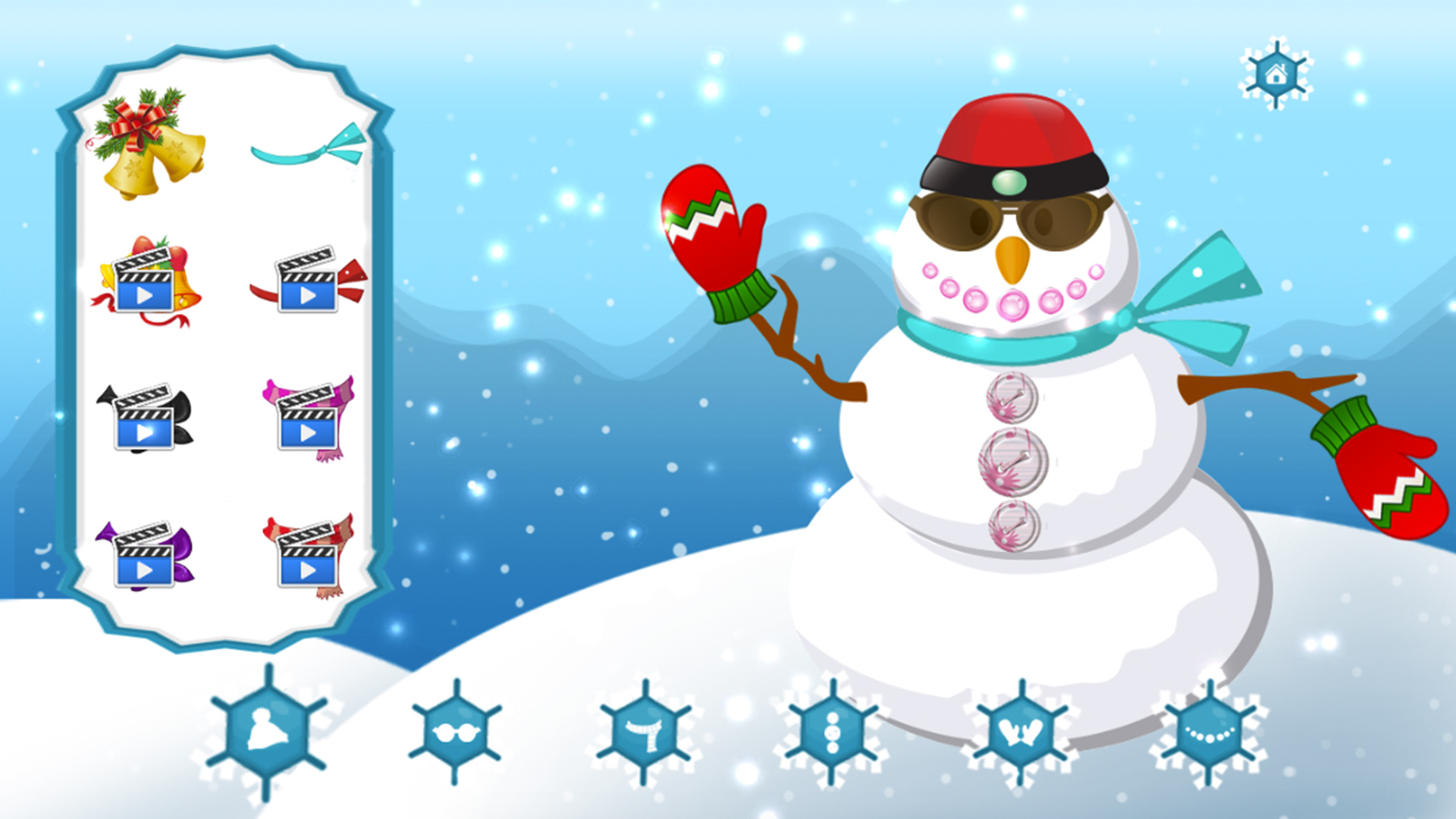 Christmas Snowman Maker screenshot 11