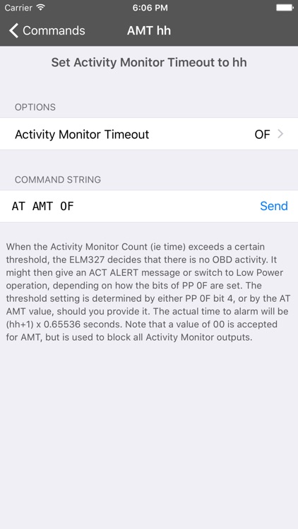 OBD Terminal for ELM 327 Wifi adapters screenshot-3