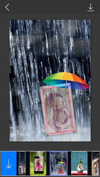 Rain Photo Frames - make eligant and awesome photo using new photo frames