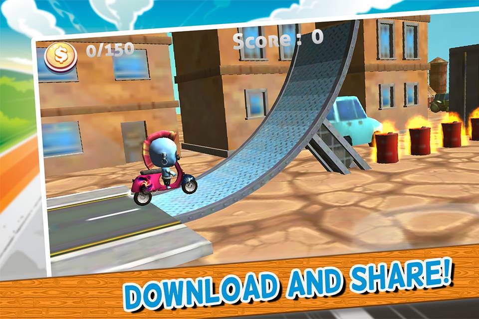 Traffic Moto Biker Rider - race car games extreme car racing simulator screenshot 4