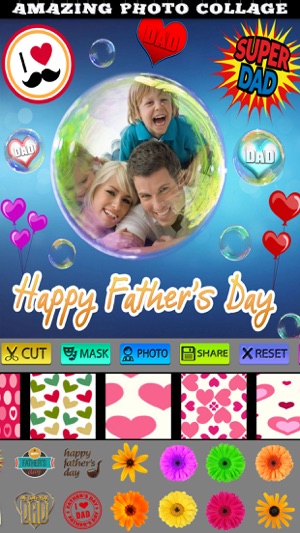 Happy Father's Day Photo Collage(圖4)-速報App