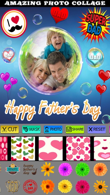 Happy Father's Day Photo Collage screenshot-3