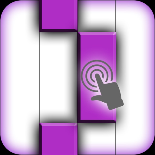 Purple Piano Tiles - Tap Purple Color Piano Tile and Avoid White Tiles Icon
