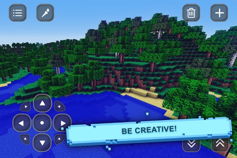 Cube World Craft: Build, Mine, Exploration - Lite screenshot 2