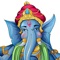 Ganesha also known as Ganapati and Vinayaka