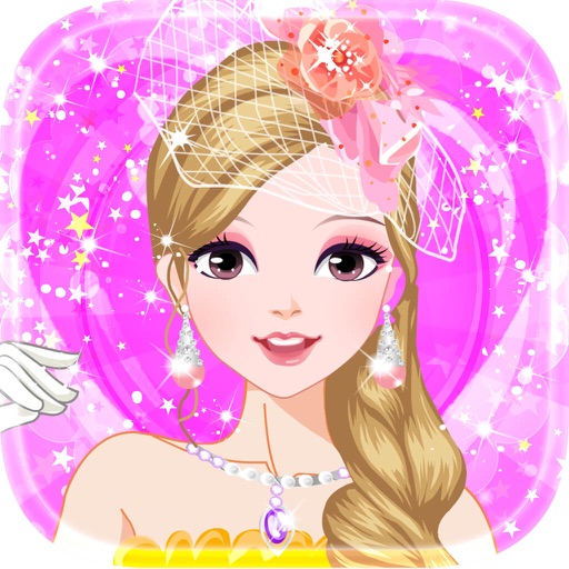 公主婚礼沙龙 - 唯美新娘婚纱装扮,女生,女孩子的小游戏免费大全 icon