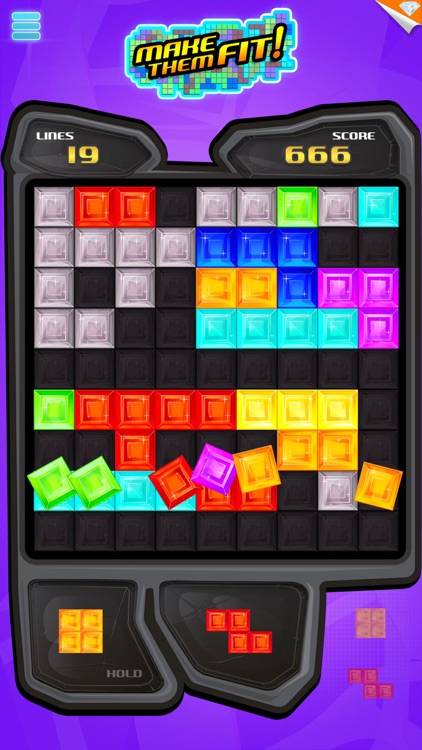 Make Them Fit! - Block Puzzle