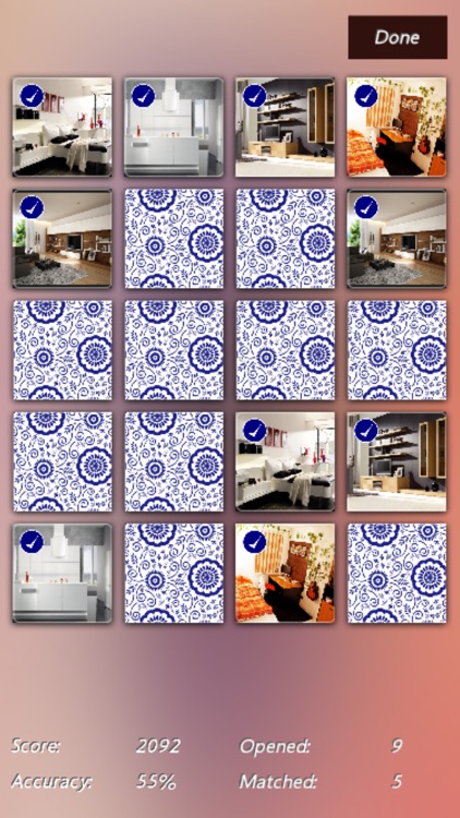Interior Design Card Match by Dana Zarina