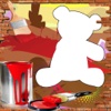 Paint Kids Page Game Teddy Bear Cartoons Edition