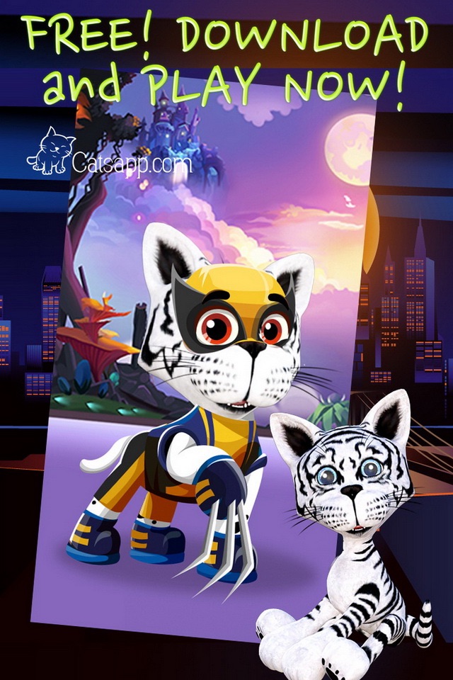 Super Hero Cat Guards Creator - Go Dress Up Superhero Dogs and Pet Games for Free screenshot 3
