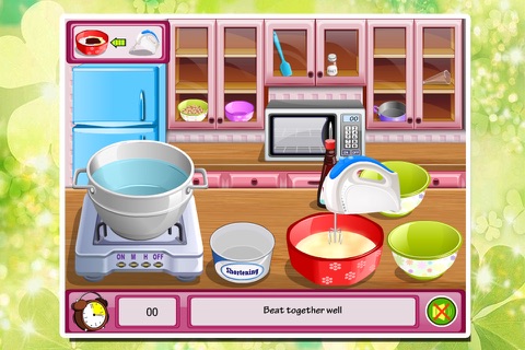 kids cooking game-chocolate cake screenshot 3