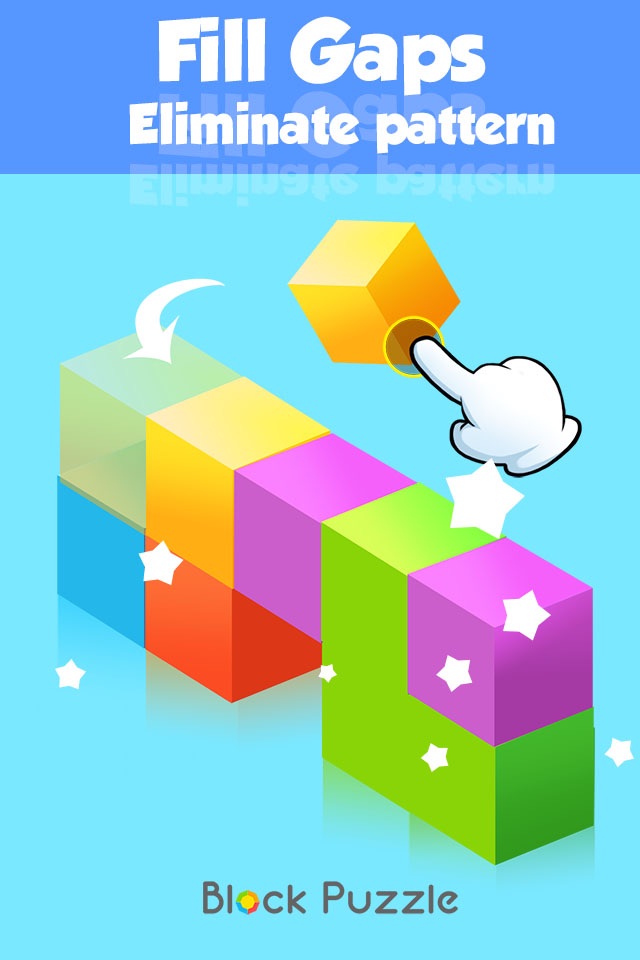 Block Puzzle -Drop rolling color blocks in crazy and happy 100 boards screenshot 3
