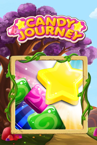 New Candy Journey Awesome Match Candies to Complete Puzzle Levels screenshot 2