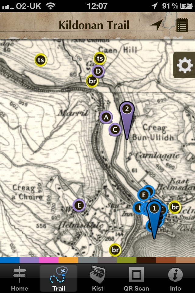 Museum Without Walls: Scotland’s Clearances Trail App screenshot 2