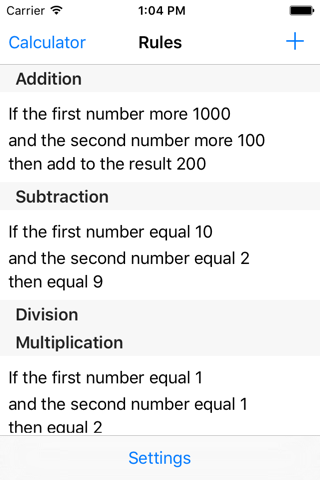 Own calculator screenshot 2