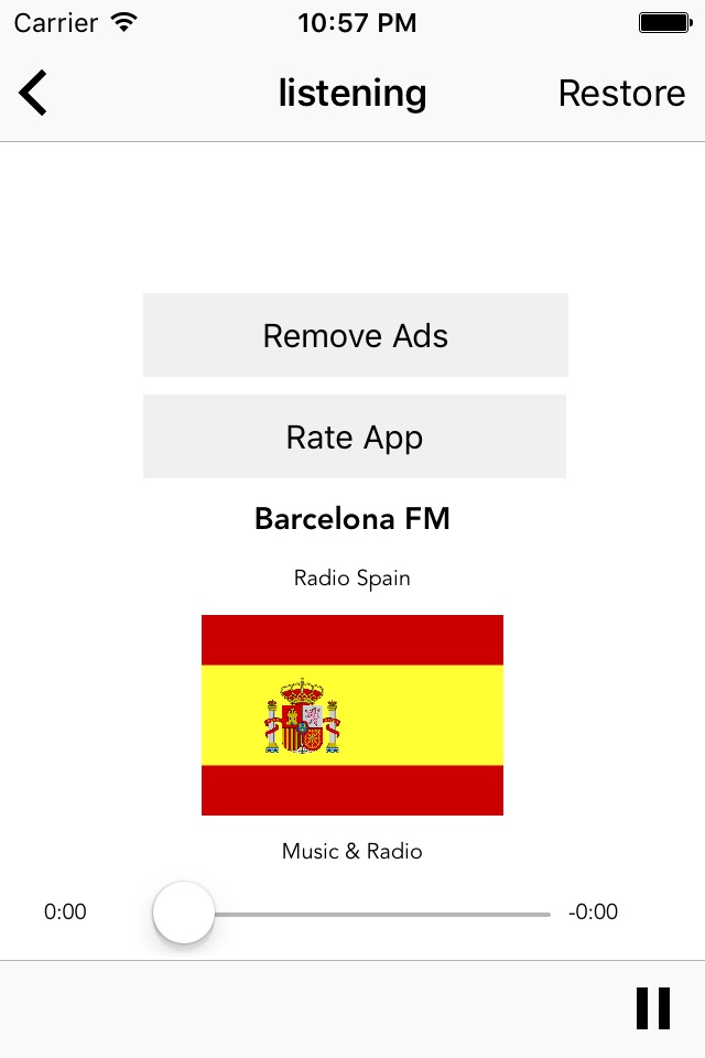 Radio Spain Online: Rádio Radios de España FM screenshot 3