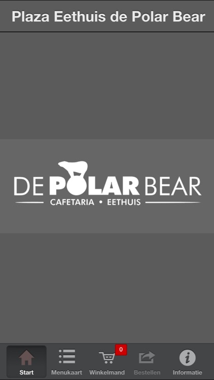 Cafetaria de Polar Bear BestelApp