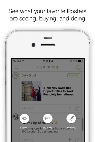 Springpop: Your Positive, Clutter-Free Feed screenshot 3