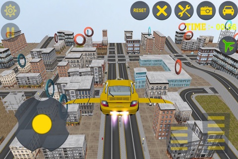 Taxi Car Flying Simulator screenshot 4