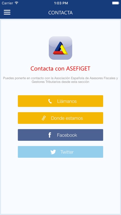 Asociación Española de Asesores Fiscales y Gestores Tributarios - ASEFIGET screenshot-4