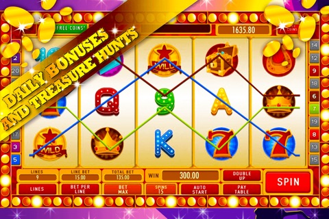 Nefertiti's Slot Machine: Roll the dice, beat the Egyptian odds and gain virtual gems screenshot 3